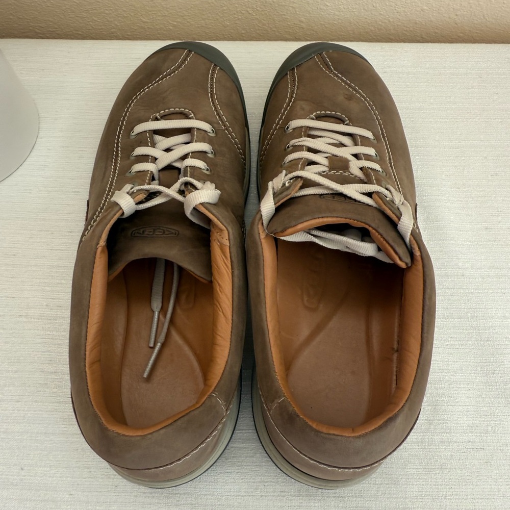 Keen Brown and Gray Nubuck Performance Sneakers - Picture 6 of 11